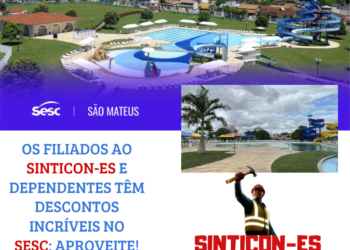 CONVÊNIO SESC/SINTICON-ES VALE PARA TODO O BRASIL